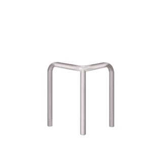 Verzinkter Metall-Eckschutz | fi114,3mm, Abmessung 600mm x 600mm x 800mm | Zum Einbetonieren