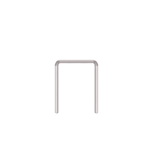 Linearer Metallpuffer - verzinkt | fi48.3mm, Größe 800mm x 1000mm | Für Ortbeton