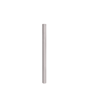 Verzinktes Säulenmetallschutzblech | fi114,3mm, Höhe 900mm | Verschraubt mit dem Boden