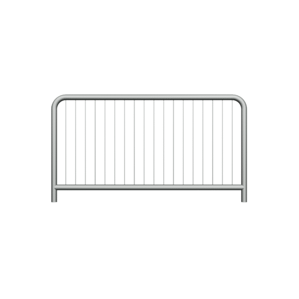 Straßenschranke Typ U-11a feuerverzinkt | 60,3 mm, Sprosse fi10 mm, Abmessung 1100x2000mm | Verschraubt mit dem Boden